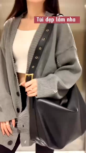 Túi xách nữ đeo chéo đeo vai túi tote da size to da nhăn đa năng HĐ 258