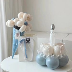 Cake Balloon DIY Handmade Material Childrens Birthday Graduation Wedding Romantic Ceremony Photo Props