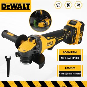 DeWalt | DEWALT DCG416 20V Cordless Angle Grinder:125mm Grinding Wheel9000 RPM Speed800W PowerVersatile for Cutting/Grinding Tasks