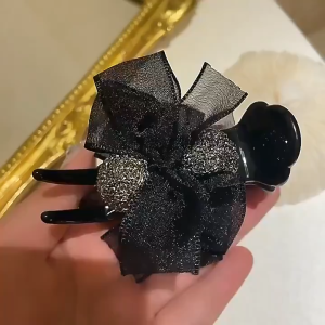 A008 Jepit Rambut Korea Pita Cepol Sanggul Jepit Udang Untuk Wanita Aksesoris Rambut Pita Ala Korea