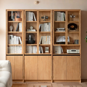 WEISHA | Wall-mounted Multi-functional Book and Storage Cabinet