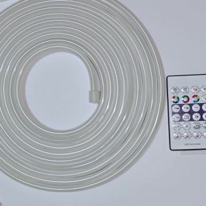 Smart WiFi and Bluetooth RGBIC Neon LED Strip Lights Dreamy Colors Chasing USB 5V LED Light Rope Room Decor Atmosphere Lamp