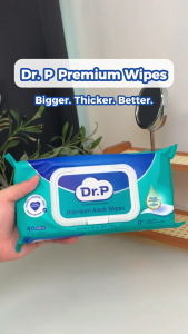 Tena Dr. P Premium Adult Wipes (1 Carton 12 Packs) / Tena Gentle Clean Adult Wipes (1 Carton 20 Packs)