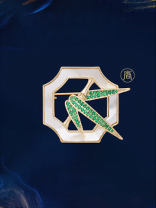 TH | New Chinese Style Elegant Bamboo Brooch