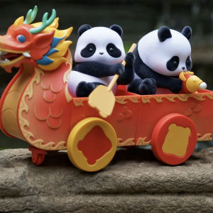 52TOYS Panda Roll Blind Box Collectible Figure Trending Toy Gift Display Piece Young Smooth Water Travel Series Collectibles