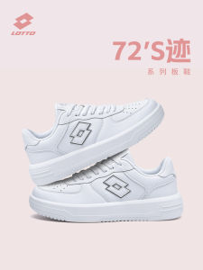 Lotto Womens Winter New Versatile White Sneakers Sports Shoes Lightweight Soft Bottom Casual Board Shoes for Students