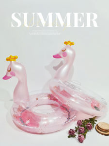 Inflatable Swimming Ring for Children And Adults Anti-Tip Life Preserver Baby Sitting Circle Girl Swimming Equipment Seat Ring