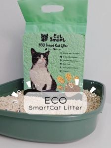 ECO Smart Cat Litter – Ultra Absorbent Odor Control Mixed Tofu Formula (1-10 Packs)