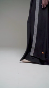 BAJU GAMIS ABAYA HAJI UMROH NIBRAS HP 001B BLACK / GAMIS WANITA UMAROH HAJI NIBRAS HP 01 HITAM