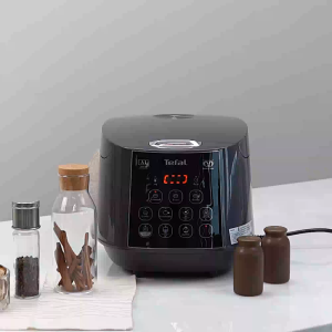 TEFAL ทีฟาล์ว หม้อหุงข้าว อีซี่ไรซ์พลัส ดิจิตอน AI 12 โปรแกรมการทำงาน จุ 1.8 ลิตร รุ่น RK736B66 รับประกัน 2 ปี