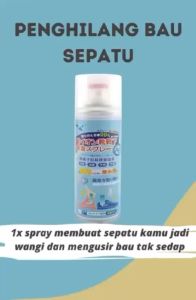 [ YM ACC ] Spray Anti Bau / Penghilang Bau Semprotan Pewangi Sepatu Anti Bakteri