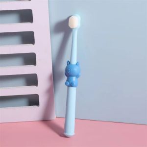 Soft Bristle Toothbrush Children 6-12 Years Gums Cleaning