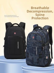Deanbarry | School Backpack for Middle and High School Students Light Load Reducing Spine Protection Large Capacity