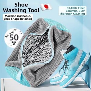 NAIFUNA | Shoe Washing Bag Durable Deformation Resistant Laundry Bag