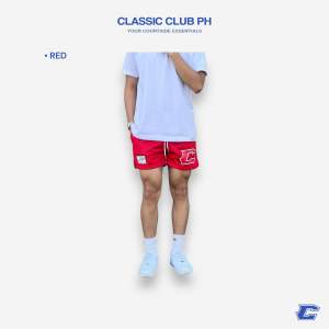 Version 2 PLUS SIZE - Minimalist  Mesh Shorts For Men by Classic Club PH. DTF Printed Basketball Above The Knee Semistep