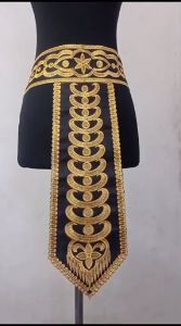 An-Nahl Sabuk Renda Bordir Motif Kalung Aksesoris Tari / Kostum Karnaval