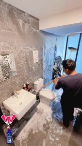 Seaways Powerful toilet cleaner Long-Lasting Cling 99.9% sterilization Brush-Free  Strong descaling