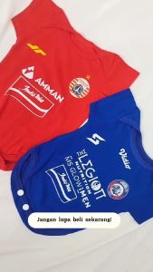 [PART 2] Baju Bayi Jumper Romper Jumsuit Baby Newborn 0 12 Bulan Karakter Lucu Club Bola Indonesia Hadiah Hampers Kado Lahiran