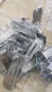 Trụ cầu thang lan can kính không khoan lỗ/ Trụ hộp rỗng inox 304