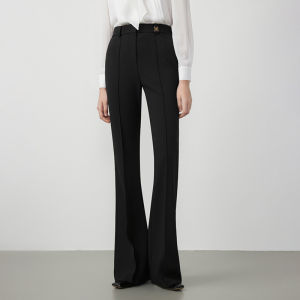 LANCY FROM 25 | Slimming High Waisted Flared Casual Pants Spring New