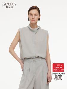 Gloria | Autumn New Triacetate Ribbon Collar Shirt