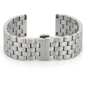 DUTRIEUX | Solid Stainless Steel Watch Band 20 22 24 26mm Universal Silver Metal Bracelet Replacement Accessories