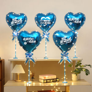 Company Year-End Celebration Event Decoration Balloons 18-Inch Festival Celebration Standard Color Aluminum Foil Balloons