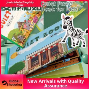 JUNHUIDA | Quiet Reusable Busy Book 3-6 Years