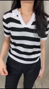 Ami Collection: T-shirt Rajut Serut & Desain Fashionable untuk Sehari-hari