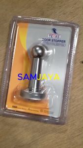 Door Stop Stopper MAGNET Stainless Steel PREMIUM Termasuk Skrup / Ganjelan PENAHAN Pintu TEXAS