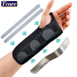 1 PCS Sports Wrist Brace for Carpal Tunnel Adjustable Wrist Support with Splints Compression Hand Support for Injuries Wrist Pain