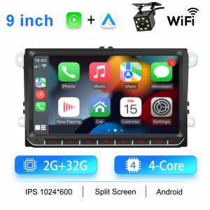 Android12 Smart Car System For VW Golf5 Golf6 Touran Passat B6 Jetta MK5/6 2Din Autoradio Multimedia Player WiFi GPS Navigatio