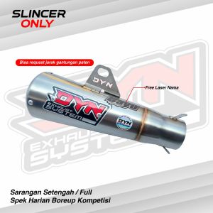 Slincer Knalpot DYN Boreup Harian Type Monster