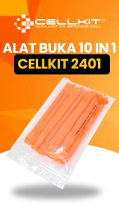 CELLKIT Alat Pembuka Casing Plastik 10 in 1 (20 Mata) / Pembuka Casing Handphone 2401