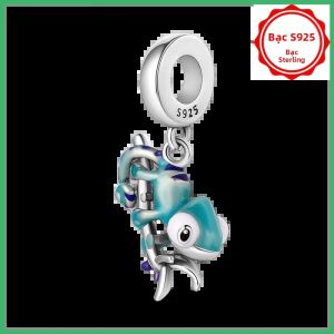 Bạc 925 Tắc Kè Hoa Hạt Charm Nhạy Cảm Với Nhiệt Độ Thời Trang Tự Làm Vòng Tay Vòng Cổ Trang Sức Quà Tặng Sinh Nhật