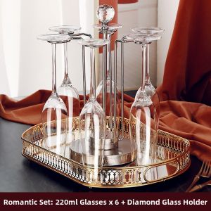 Luxury Crystal Glass Wine Glasses