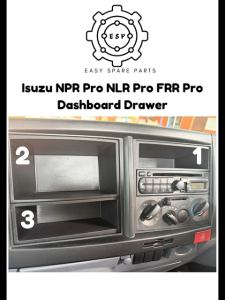 Isuzu NPR Pro NLR Pro FRR Pro Dashboard Drawer Dashboard Laci