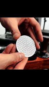 Lưới Lọc Cà Phê Espresso Hai Lớp 51/53/58mm Có Thể Tái Sử Dụng Lưới Lọc Dạng Tấm Điều Khiển Dòng Chảy Đồng Đều Bằng Thép Không Gỉ Khay Lọc Portafilter