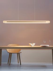 XIANGYUAN | Scandinavian Style Solid Wood LED Pendant Light
