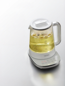 [China Plug Without Adapter] Thermos | Pure Titanium Multi-Function Kettle for Office