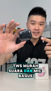 TWS Bluetooth 5.4 TOZO AEROSOUND 3 Untuk Android iPhone Earphone Earbuds Wireless ANC Baterai 35 Jam