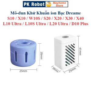 Mô đun Khử Khuẩn ion Bạc Ag+ Robot Dreame S10 X10 W10S S20 X20 X30 X40 L10 Ultra L10S Ultra L20 Ultra D10 Plus