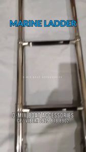 D-MIX BOAT LADDER WITH HANDRAILS / MARINE LADDER/RETRACTABLE LADDER/TELESCOPING