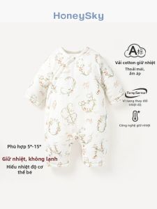 HoneySky | Bộ Đồ Bò Ấm Dày Cho Bé