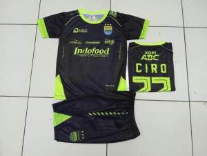 Jersey PERSIB BANDUNG AWAY TERBARU 2024/2025 untuk anak usia 2 sampai 12 tahun