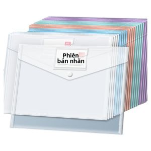 TrueColor | Transparent Exam Document Bag Plastic A4