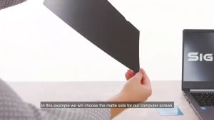 Miếng Dán Màn Hình Chống Nhìn Trộm tấm che bảo mật chống trày cao cấp cho Laptop Macbook dễ lắp đặt