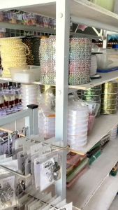 Tali korea bahan kerajinan tangan berbagai macam warna per-meter