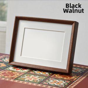 High Quality Red Birch Mortise and Tenon Photo Frame 6 Inches