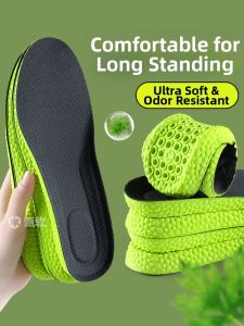 LINGMIAO | Sweat Absorption Odor Resistant Breathable Shock Reduction Mens Insoles